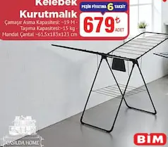 CASİLDA HOME KELEBEK KURUTMALIK fiyat ve kampanya bilgisi